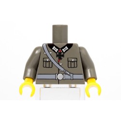 Duitse Oberstleutnant Torso