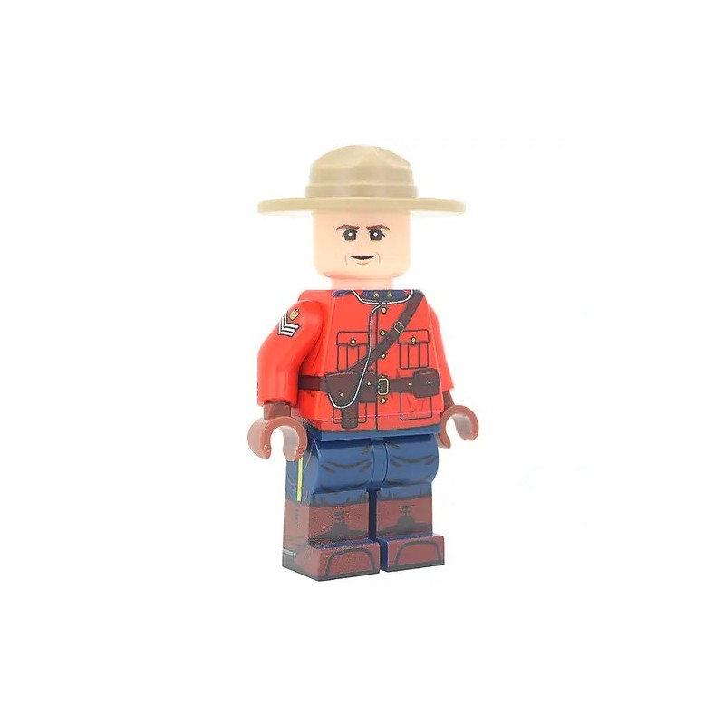 Canadian Mountie Minifigure