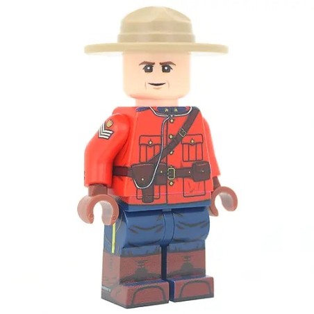 Canadian Mountie Minifigure