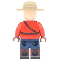Canadian Mountie Minifigure