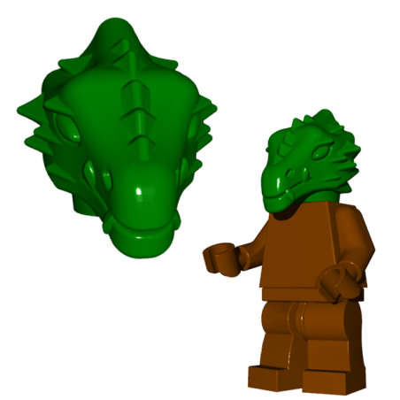 Dragonman Head