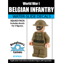 World War I Belgian Infantry 