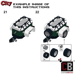 Mini Cooper - Trailer - Building instructions