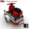 Trailer with Vespa scooter - Building instructions