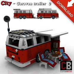 T1 Bus - Caravan 2-axle - Building instructions