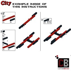 T1 Bus - Caravan 2-axle - Building instructions