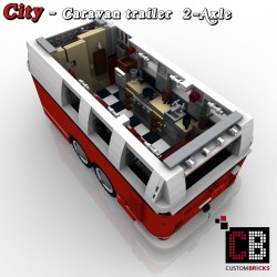 T1 Bus - Caravan 2-axle - Building instructions