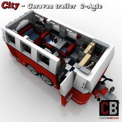 T1 Bus - Caravan 2-axle - Building instructions