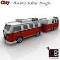 T1 Bus - Caravan 2-axle - Building instructions