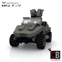 UNCS M12 Warthog  - Bouwinstructies