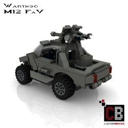 UNCS M12 Warthog  - Bouwinstructies