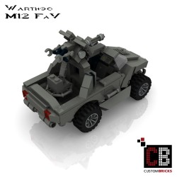 UNCS M12 Warthog  - Bouwinstructies