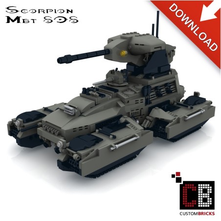 UNCS M808 Scorpion Tank - Bouwinstructies