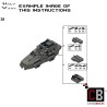 UNCS M808 Scorpion Tank - Bouwinstructies