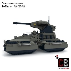 UNCS M808 Scorpion Tank - Bouwinstructies