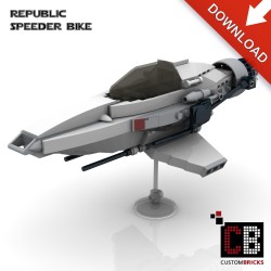 Star Wars Speeder Bike - Bauanleitung