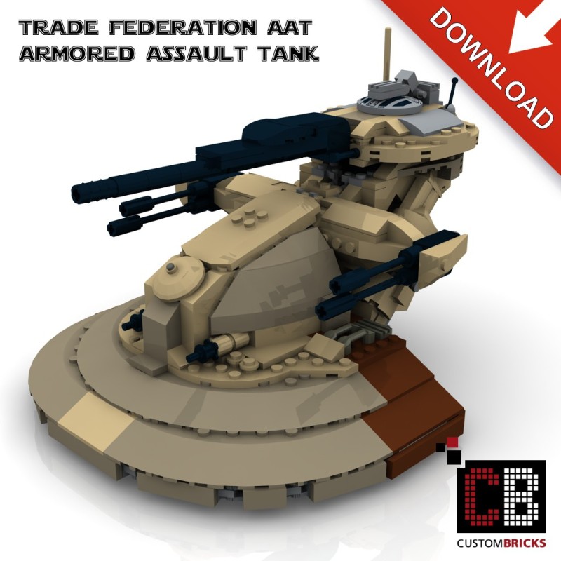 Star Wars Armored Assault Tank - Bouwinstructies