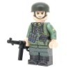 Minifigur des Fallschirmjäger-Truppführers aus dem 2. Weltkrieg (Früher Krieg).