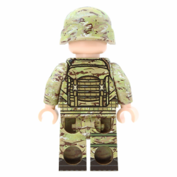 Minifigur eines modernen britischen Armeesoldaten