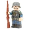 WW2 Luftwaffe Field Division Soldier in Zeltbahn Minifigure