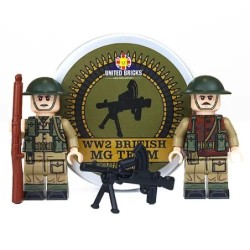 WW2 British Machine Gun Team