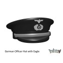 Deutsche Offizier Hut mit Adler