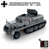 Wehrmachtsschlepper with Panzerwerfer 42 - Building instructions