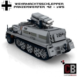 Wehrmachtsschlepper mit Panzerwerfer 42 - Bauanleitung