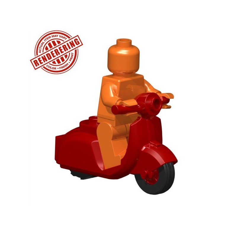 Scooter - Donker rood