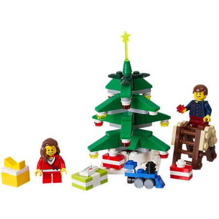 LEGO ® Weihnachtsbaum schmücken