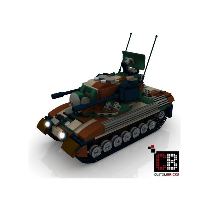 Panzer Gepard 1A2 CAMO - Building Instruction