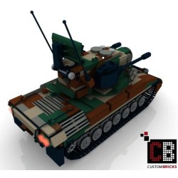 Panzer Gepard 1A2 CAMO - Bouwinstructies