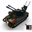 Panzer Gepard 1A2 CAMO - Building Instruction