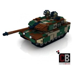 Panzer Leopard 2A6 CAMO - Building Instruction