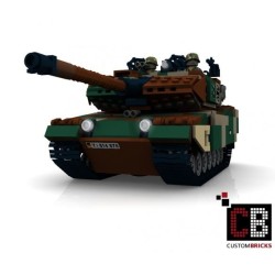 Panzer Leopard 2A6 CAMO - Bouwinstructies