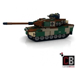 Panzer Leopard 2A6 CAMO - Bouwinstructies