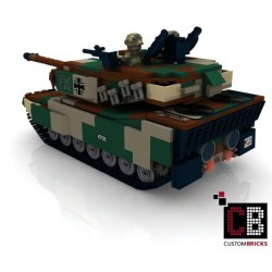 Panzer Leopard 2A6 CAMO - Bouwinstructies