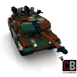 Panzer Leopard 2A6 CAMO - Bouwinstructies