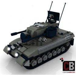 Panzer Gepard 1A2  - Building Instruction