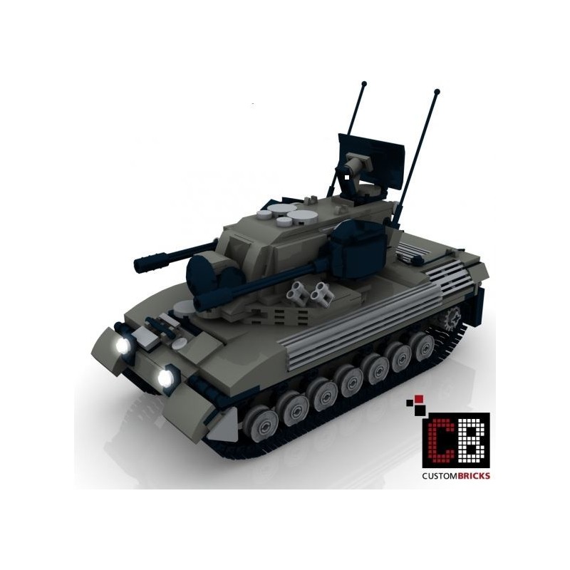 Panzer Gepard 1A2 - Bouwinstructies