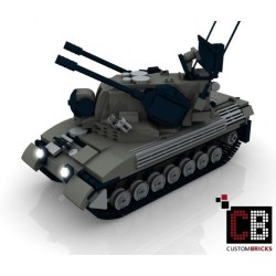 Panzer Gepard 1A2 - Bouwinstructies