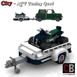 Mini Cooper - ATV Tuning Quad with trailer - Building instructions