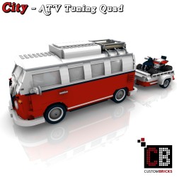 T1 Bus - ATV Tuning Quad with trailer - Building instructions