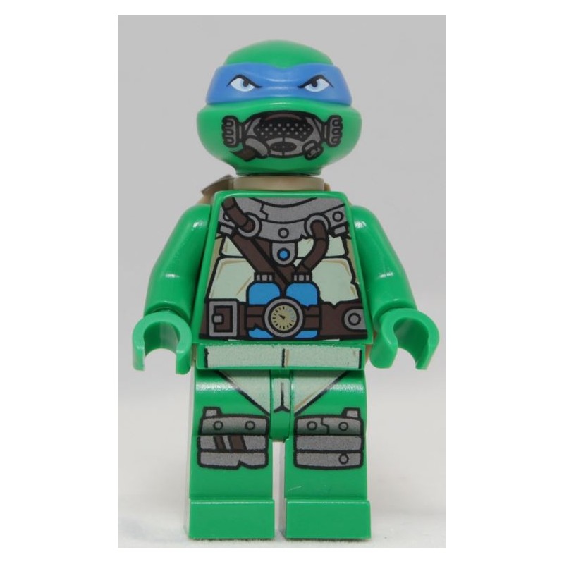 Lego Teenage Mutant Ninja Turtles Donatello Figur Scuba Gear Tauchausrüstung Neu 