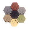 Hex Stand MiniFig Stand 2-Stud