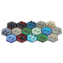 Hex Stand MiniFig Stand 4-Studs