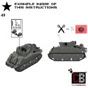 M32B1 Sherman Bergings Tank - Bouwinstructies