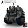 M32B1 Sherman Bergings Tank - Bouwinstructies