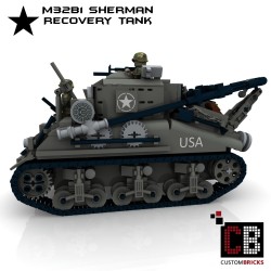 M32B1 Sherman Bergepanzer - Bauanleitung