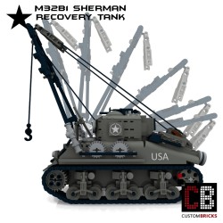 M32B1 Sherman Recovery Tank - Building instructions